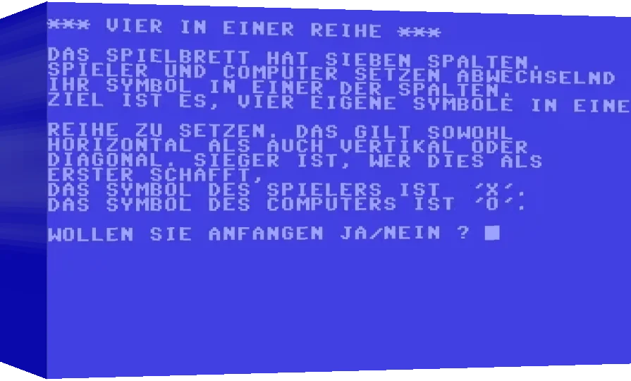 Vier in einer Reihe — box-3D (WOR)