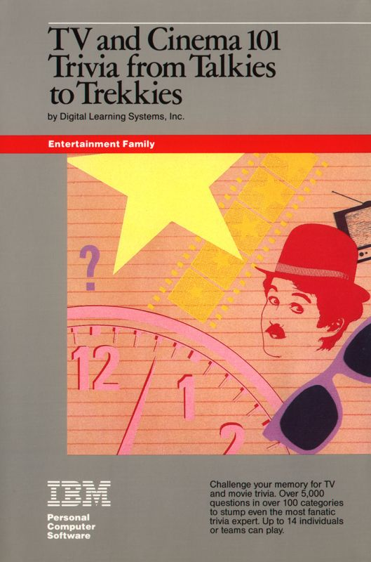 Tv And Cinema 101 - Trivia From Talkies To Trekkies box art