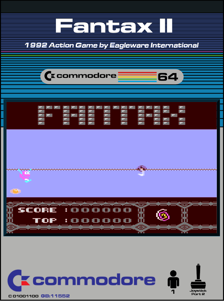 Fantax II box art