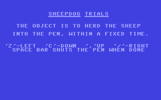 Sheepdog Trials — sstitle (WOR)