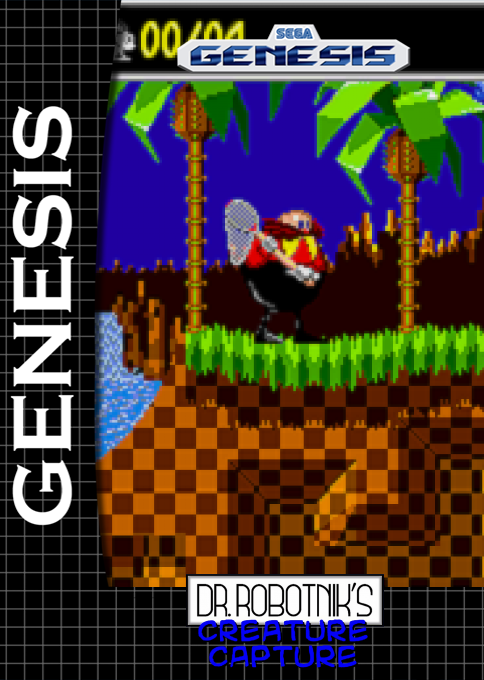 Dr. Robotnik's Creature Capture — box-2D (SS)