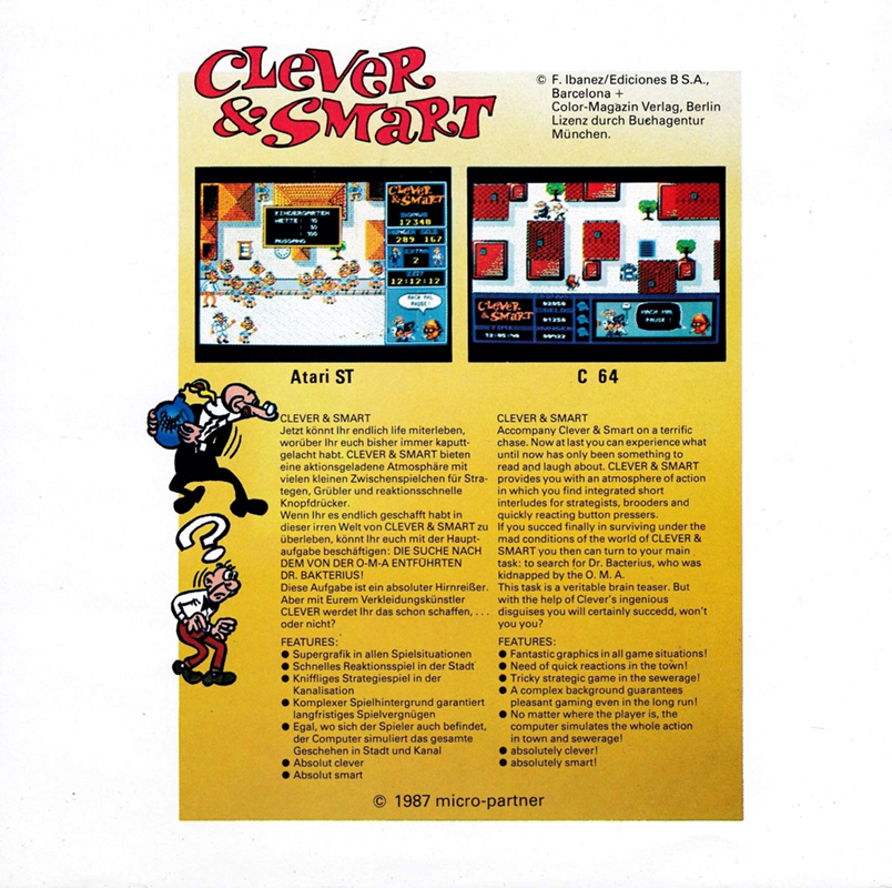 Clever and Smart — box-2D-back (EU)