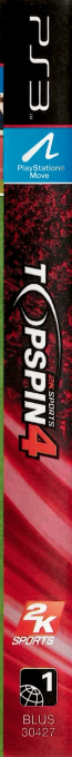 Top Spin 4 — box-2D-side (US)