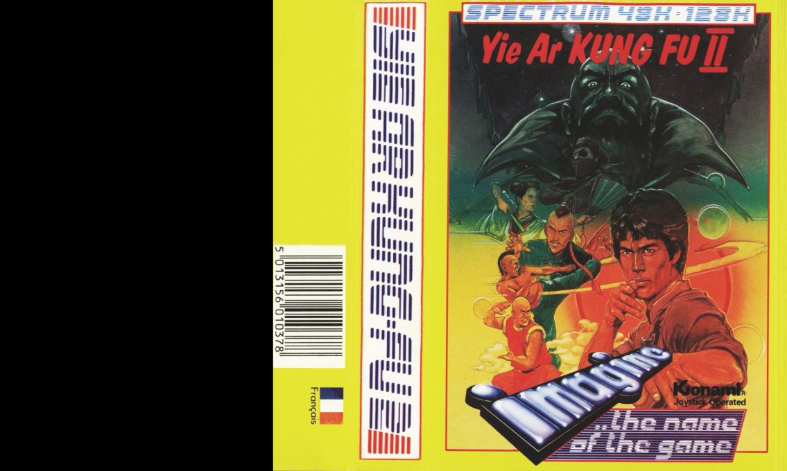 Yie Ar Kung-fu 2 — box-texture (EU)
