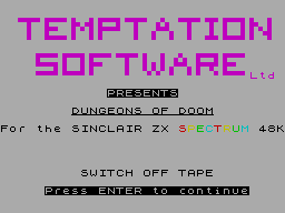 Dungeons of Doom — sstitle (WOR)