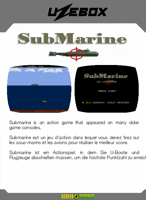 Submarine — box-2D-back (SS)