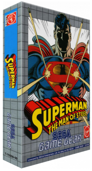 Superman - The Man Of Steel — box-3D (EU)