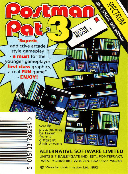 Postman Pat 3 - To The Rescue — box-2D-back (EU)