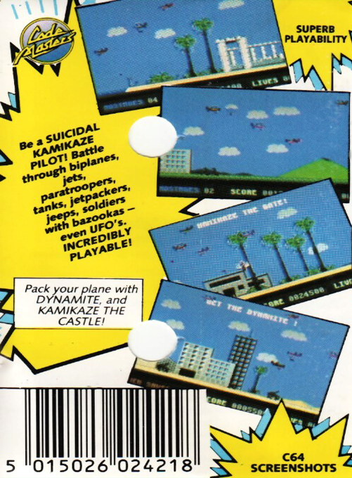 Kamikaze — box-2D-back (WOR)
