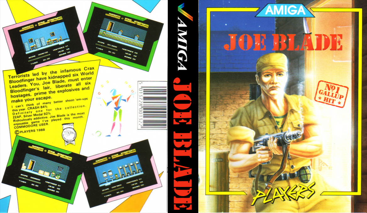 Joe Blade — box-texture (EU)