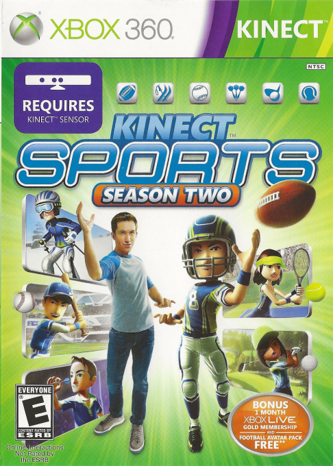 Kinect Sports - Season Two box art