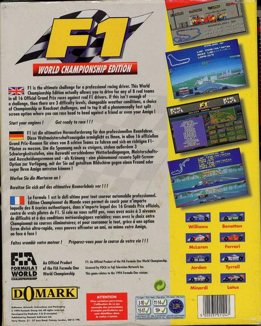 F1 World Championship Edition — box-2D-back (WOR)