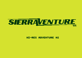 Hi-res Adventure #2 - The Wizard And The Princess — sstitle (WOR)