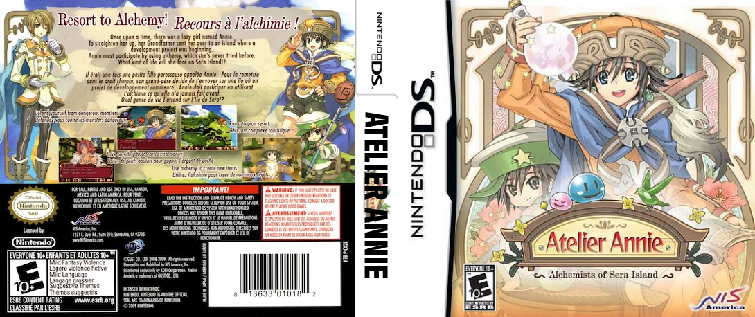 Atelier Annie - Alchemists of Sera Island — box-texture (US)