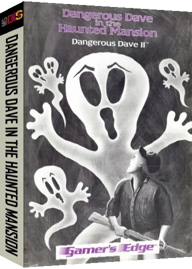 Dangerous Dave In The Haunted Mansion — box-3D (US)