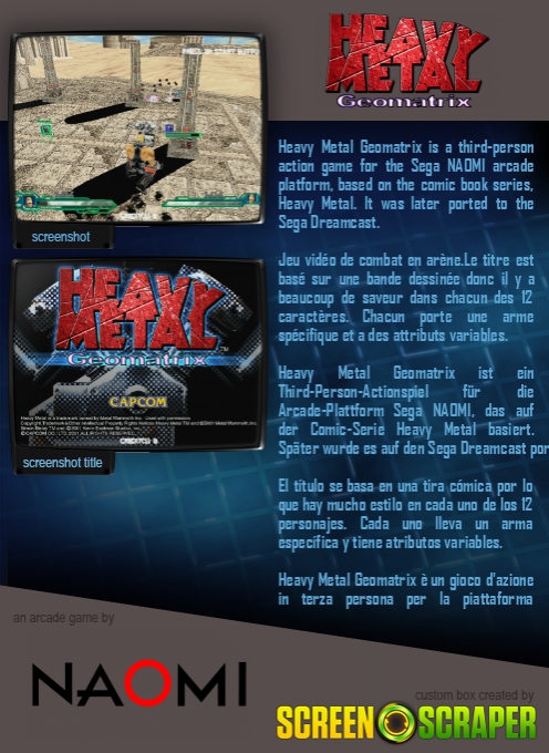 Heavy Metal Geomatrix — box-2D-back (SS)