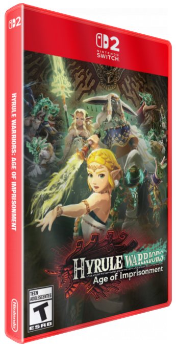 Hyrule Warriors - Age of Imprisonment — box-3D (US)