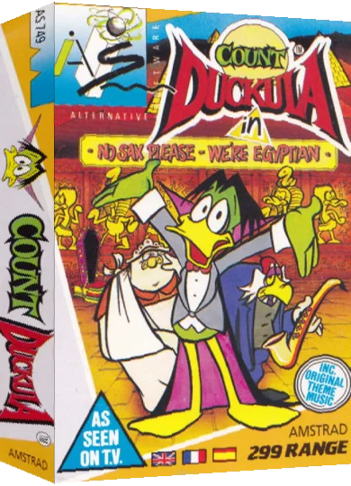 Count Duckula In No Sax Please - We're Egyptian — box-3D (EU)