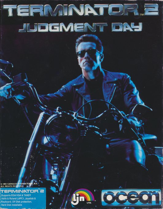 Terminator 2 - Judgment Day box art