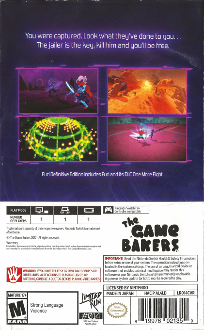 Furi — box-2D-back (US)