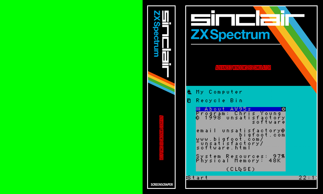 Advanced Windows 95 Simulator — box-texture (SS)