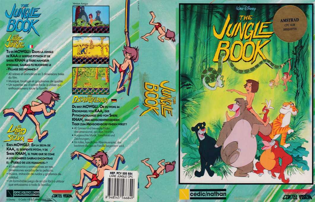 Jungle Book — box-texture (EU)