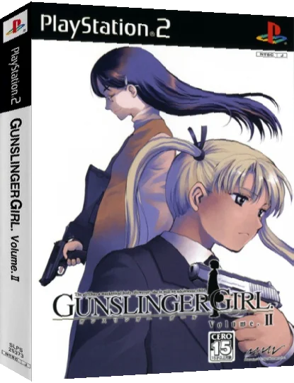 Gunslinger Girl. Volume. II — box-3D (JP)