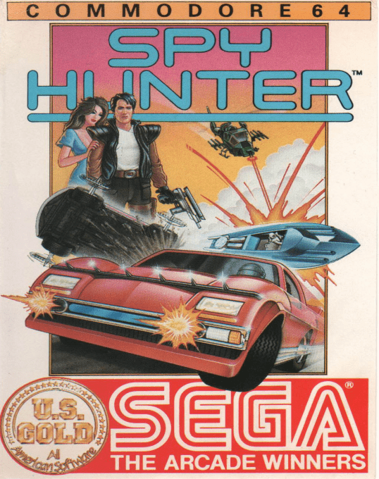 Spy Hunter — box-2D (EU)