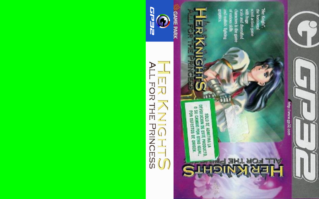 Her Knights - All For The Princess — box-texture (EU)