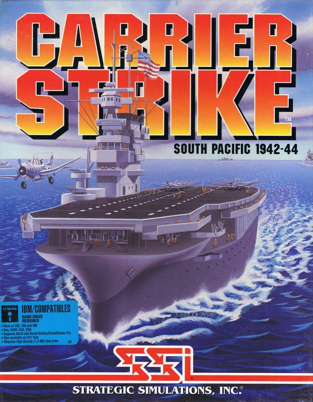Carrier Strike - South Pacific 1942-44 box art
