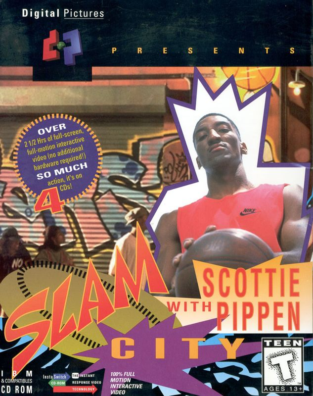 Slam City With Scottie Pippen box art