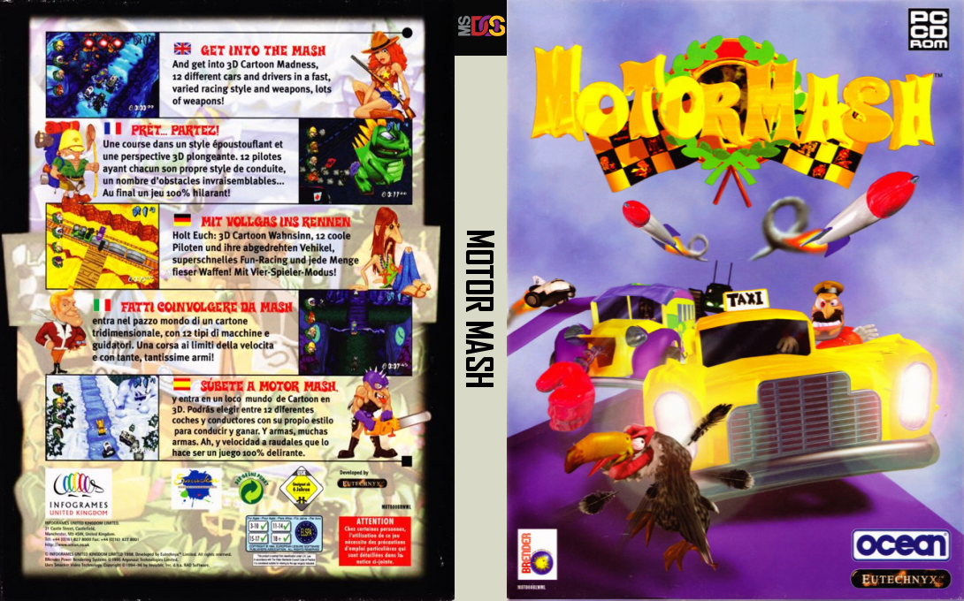 Motor Mash — box-texture (EU)