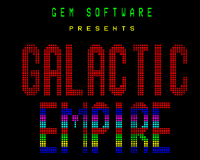 Galactic Empire — ss (WOR)