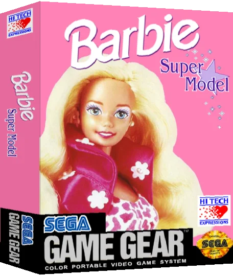 Barbie Super Model — box-3D (US)