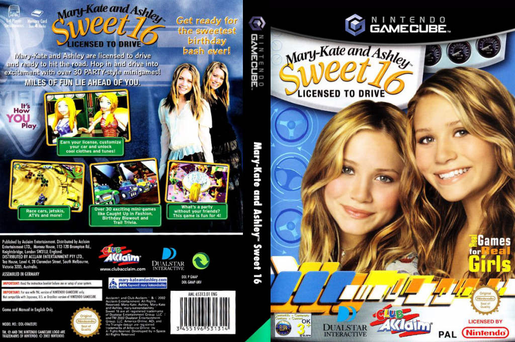 Mary-Kate and Ashley - Sweet 16 - Licensed to Drive — box-texture (EU)