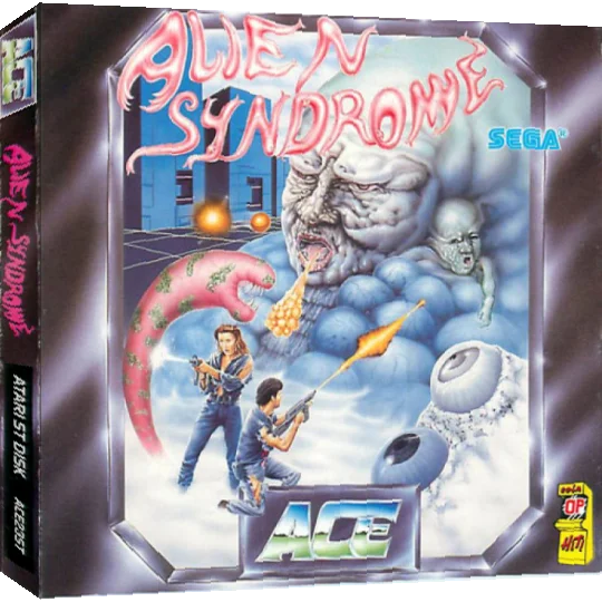 Alien Syndrome — box-3D (EU)