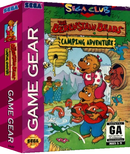 Berenstain Bears' Camping Adventure, The — box-3D (US)