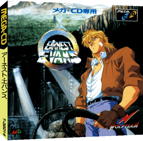 Earnest Evans — box-3D (JP)