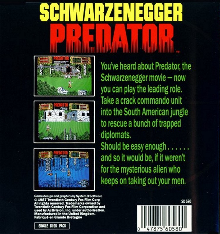 Predator — box-2D-back (CUS)