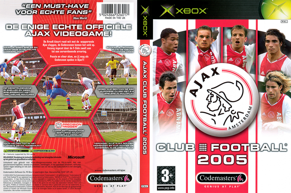 Club Football 2005 - Ajax Amsterdam — box-texture (NL)