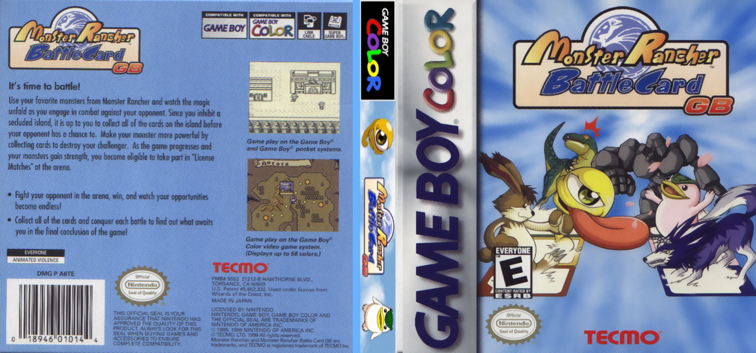 Monster Farm Battle Card GB — box-texture (US)