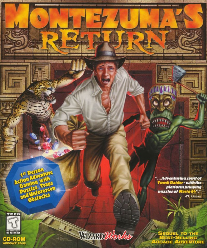Montezuma's Return box art