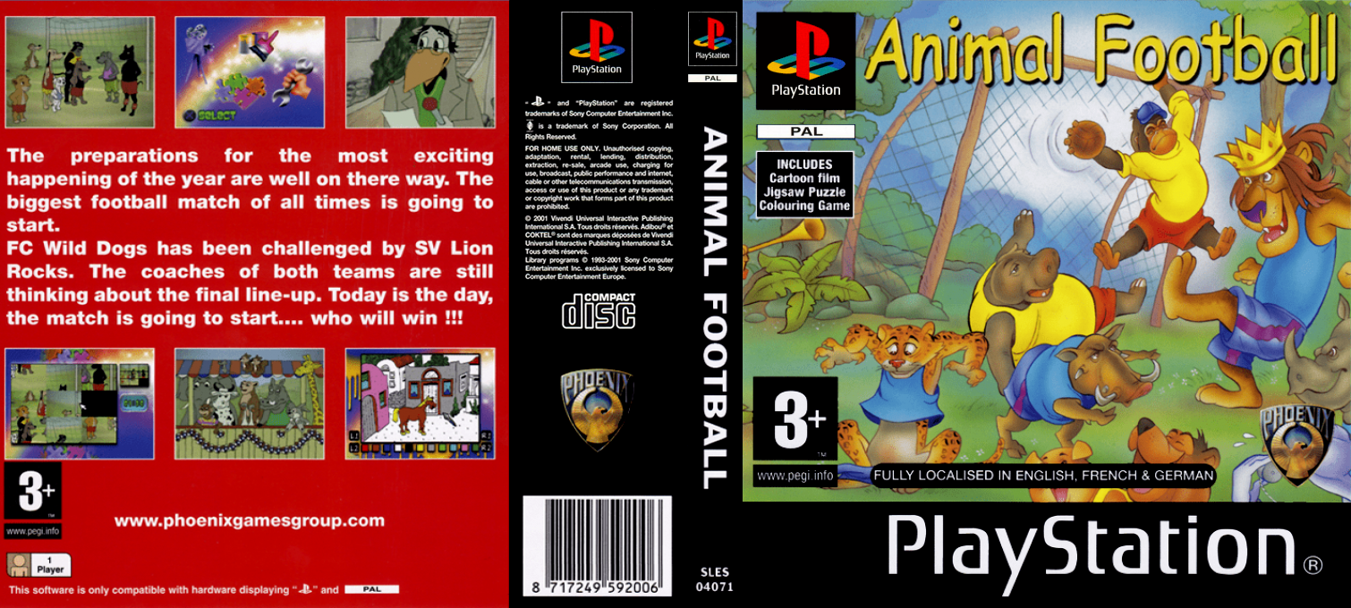 Animal Football — box-texture (EU)