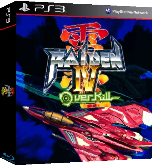 Raiden IV - OverKill — box-3D (WOR)