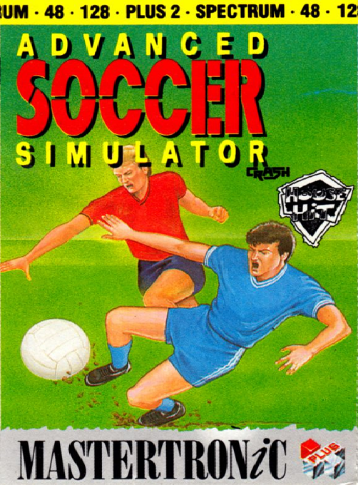 Advanced Soccer Simulator box art