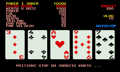 Jolly Card — ss (WOR)