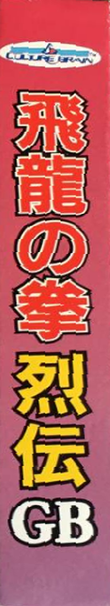Hiryuu No Ken - Retsuden Gb — box-2D-side (JP)