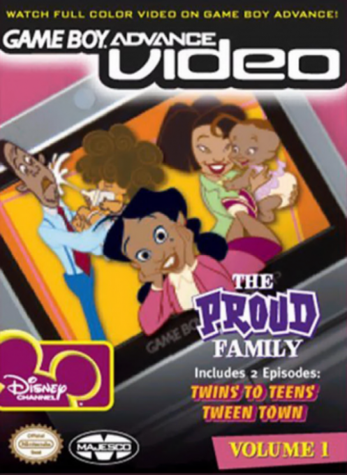 Game Boy Advance Video - The Proud Family - Volume 1 box art