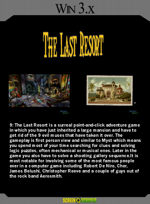 9: The Last Resort — box-2D-back (SS)