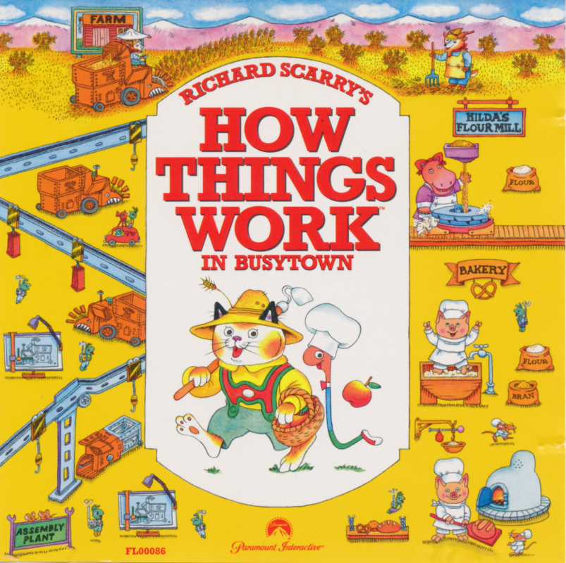 Richard Scarry's How Things Work In Busytown box art